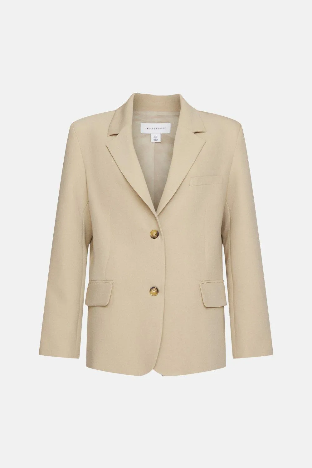 Jackets & Coats | Tailored Single Breasted Blazer | Warehouse