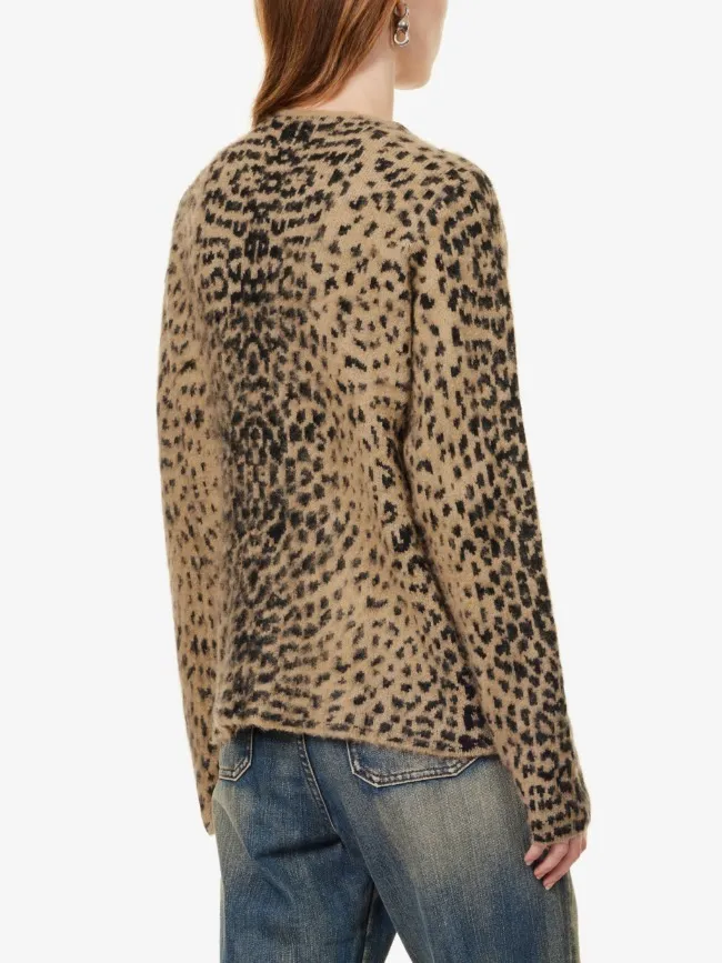 JADED LONDON  |Leopard Patterns Casual Style Elegant Style Cardigans