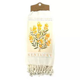 Kentucky Floral Dish Towel