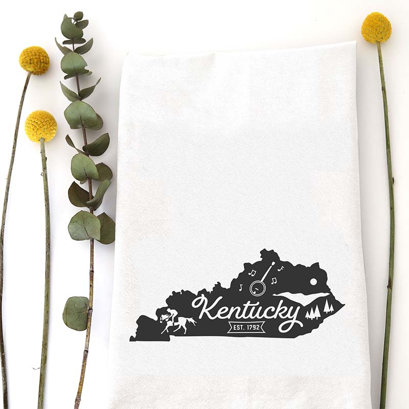 Kentucky Icon Dish Towel