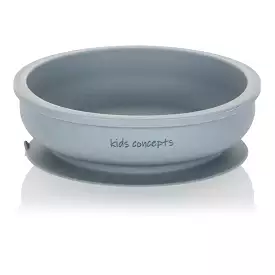 Kids Concept Silicone Suction Bowl - Pebble