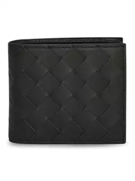 Leather bi-fold wallet