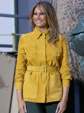 Melania Trump Yellow Jacket - New American Jackets