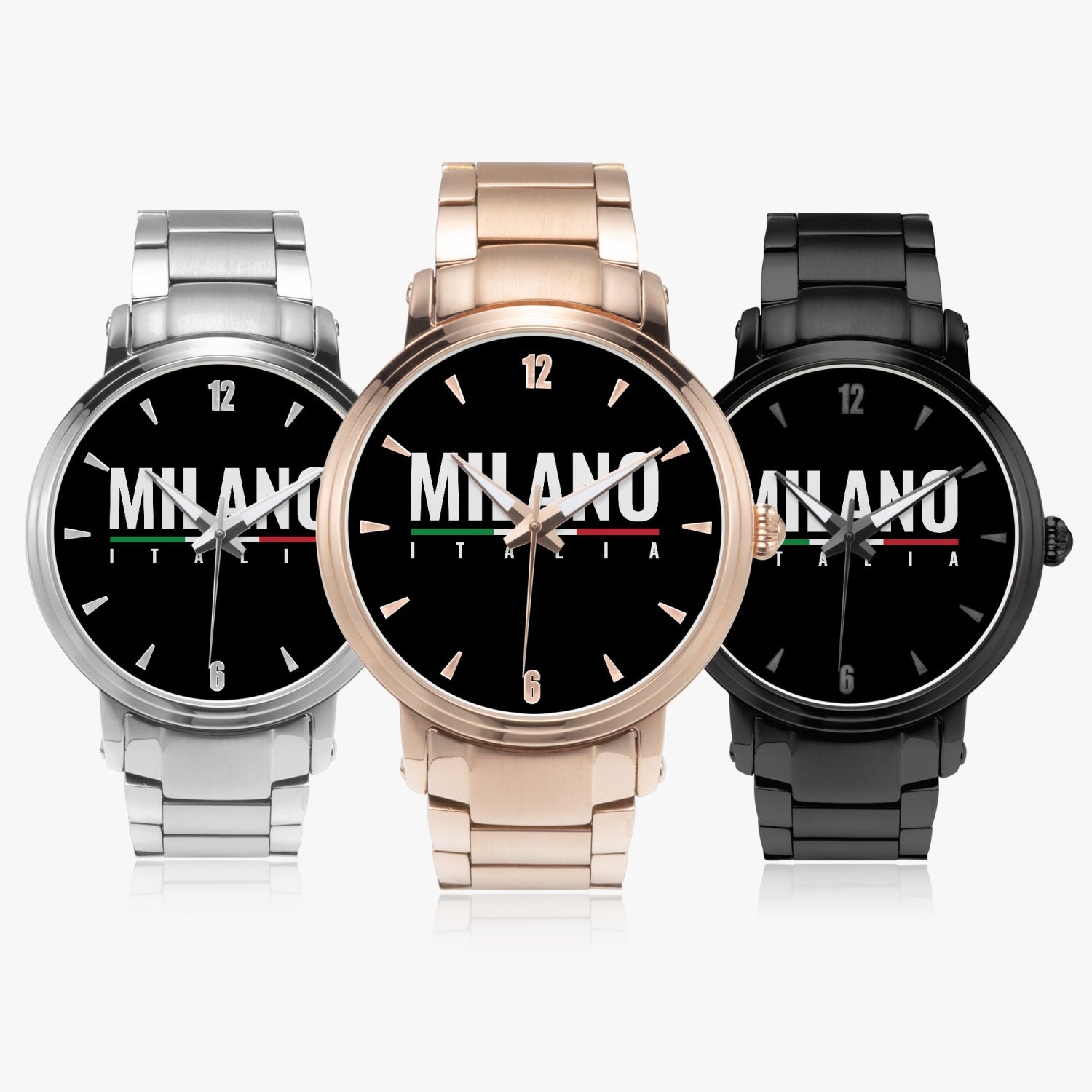 Milano Italia Automatic Movement Watch - Premium Stainless Steel