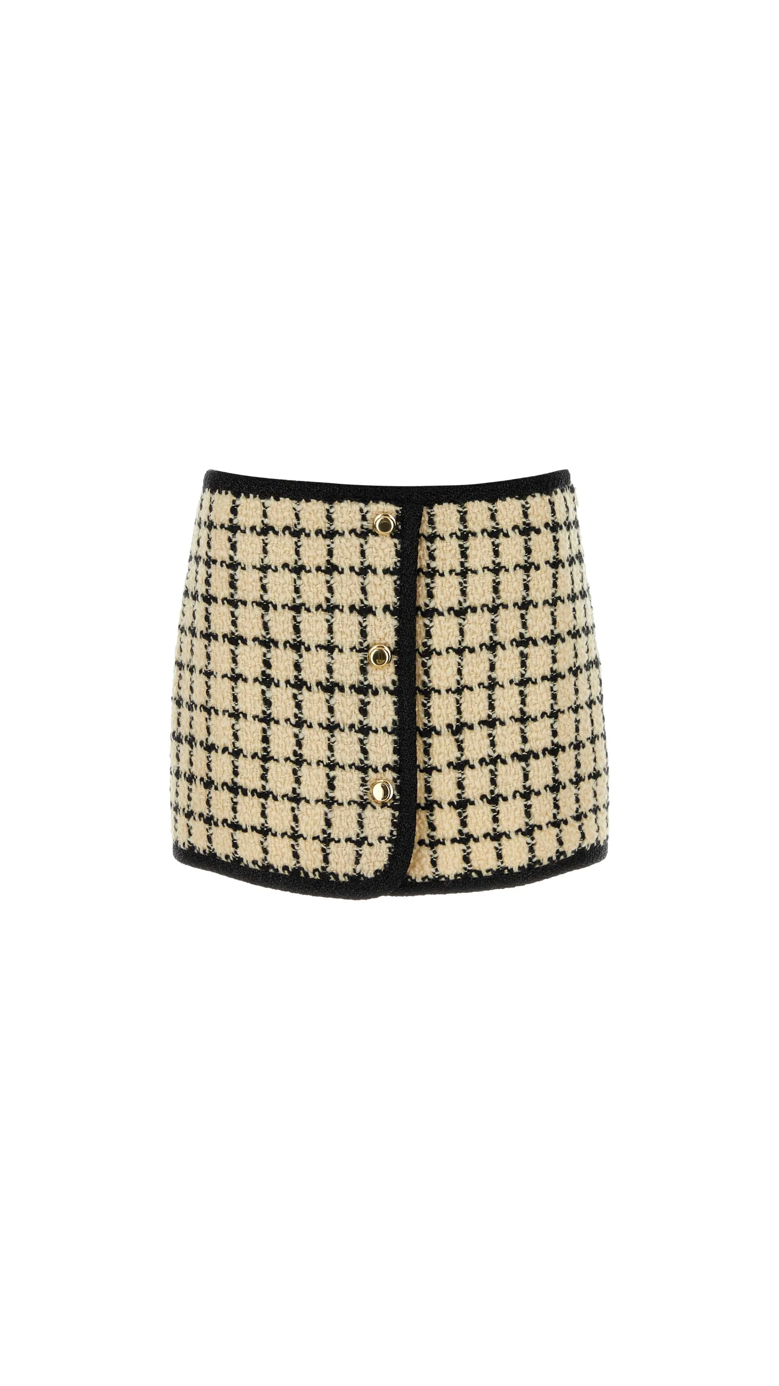 MIni Skirt in Tweed - Multicolor