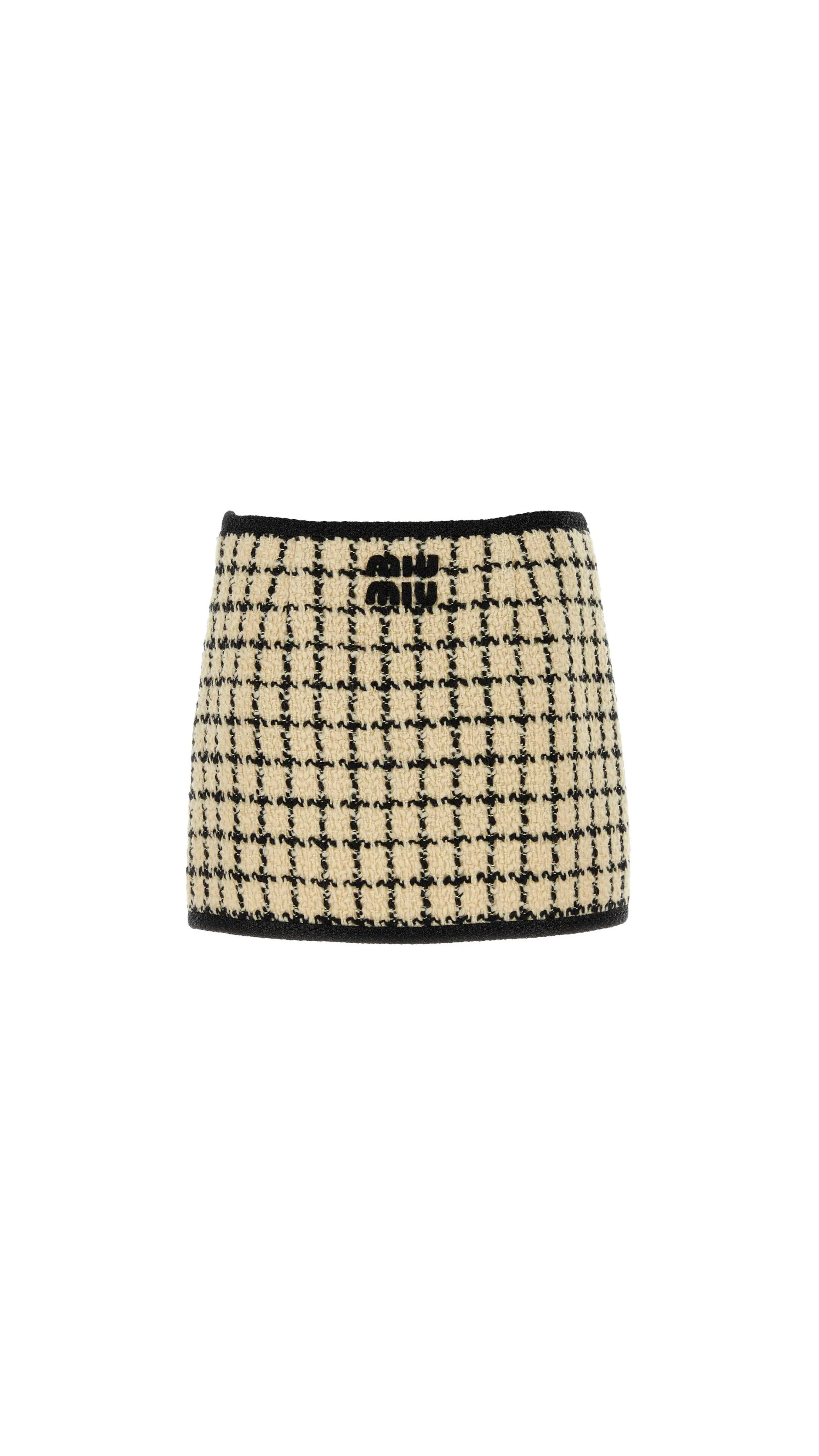 MIni Skirt in Tweed - Multicolor