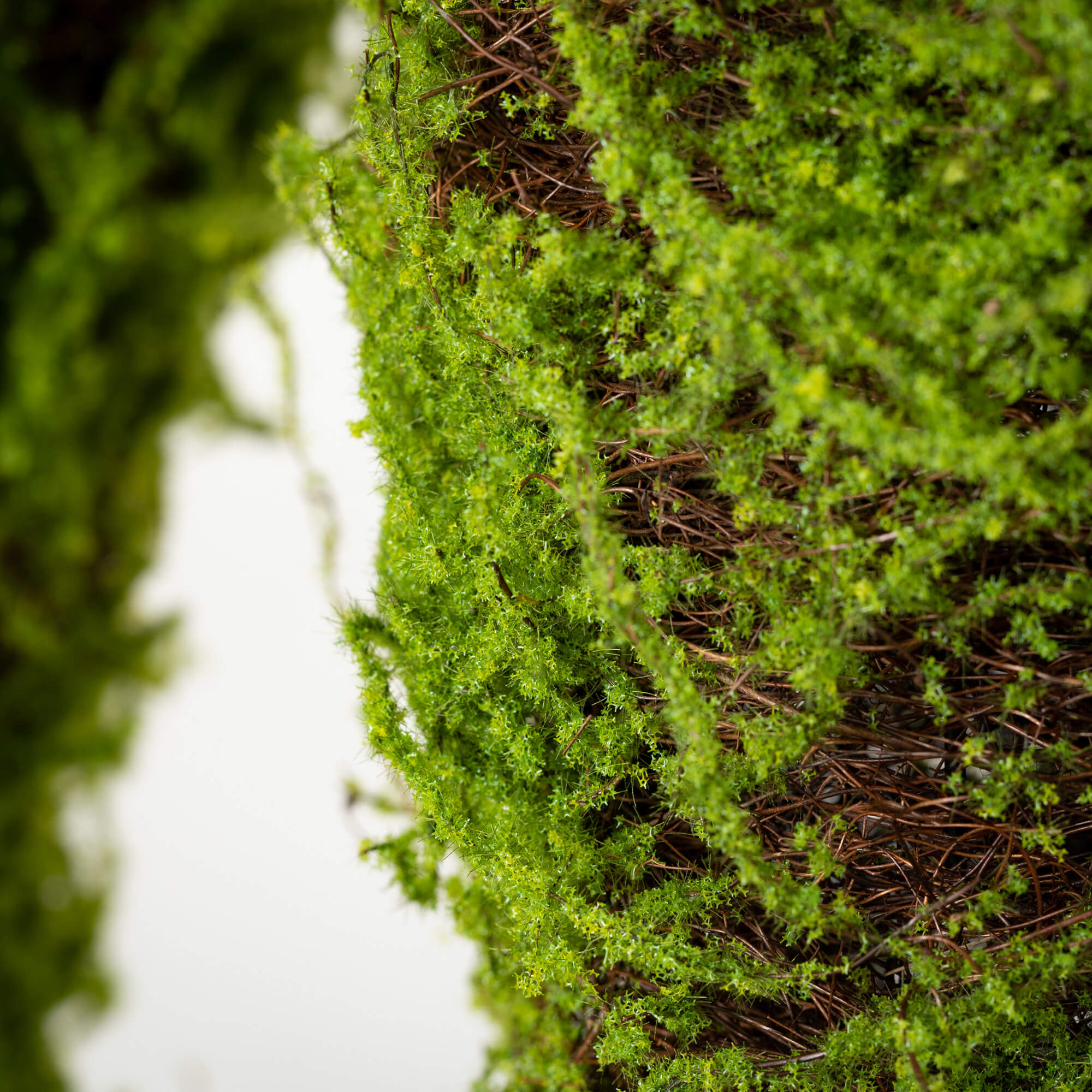 Moss Hanging Cone Basket Set