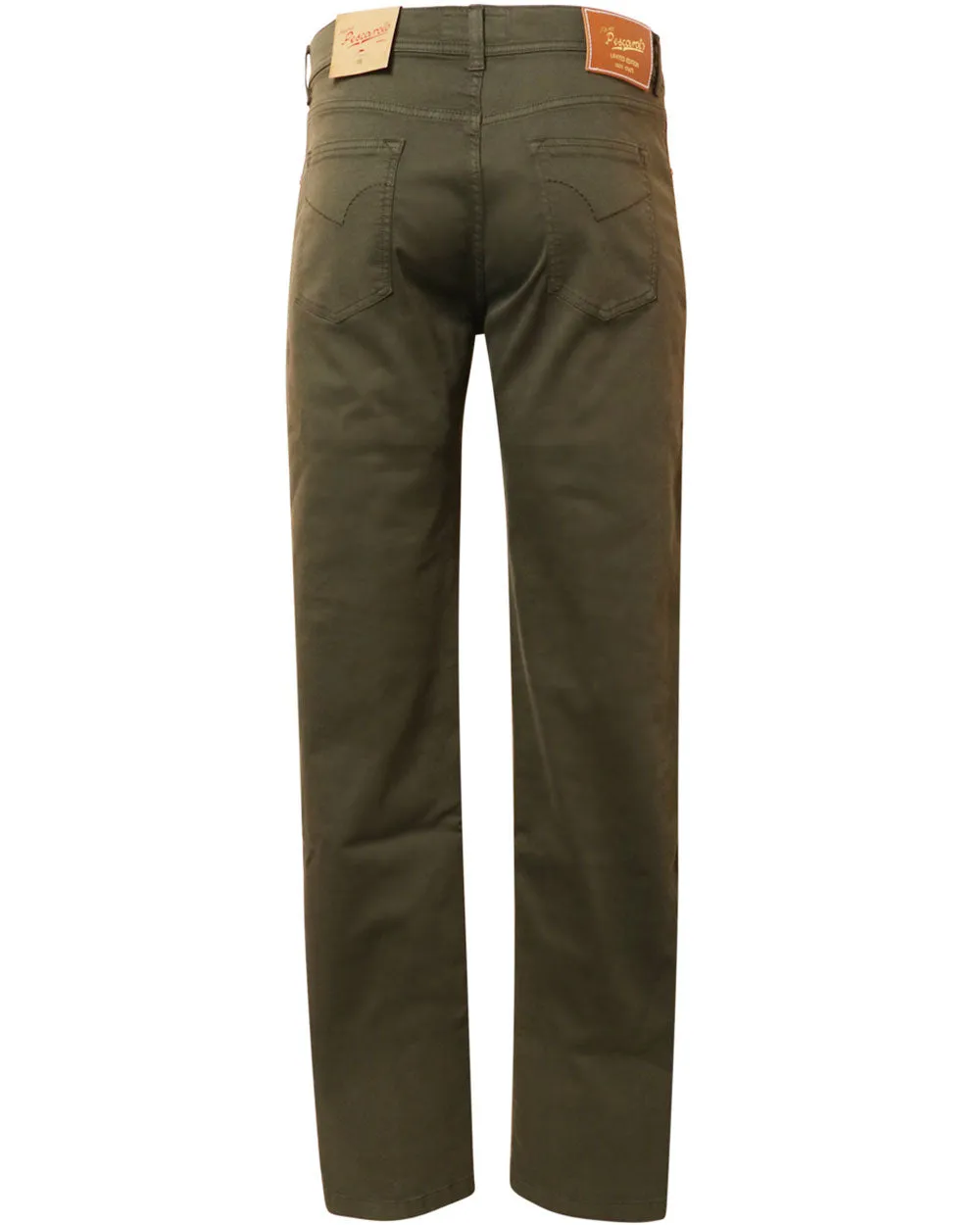 Nerano Denim 5 Pocket Pant in Olive