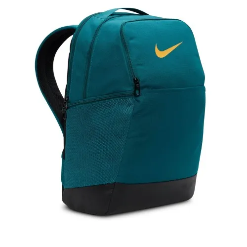 Nike Brasilia 9.5 Medium Backpack Geode Green  Grab your gear and get going with the Nike Brasilia Backpack. It has plenty of po