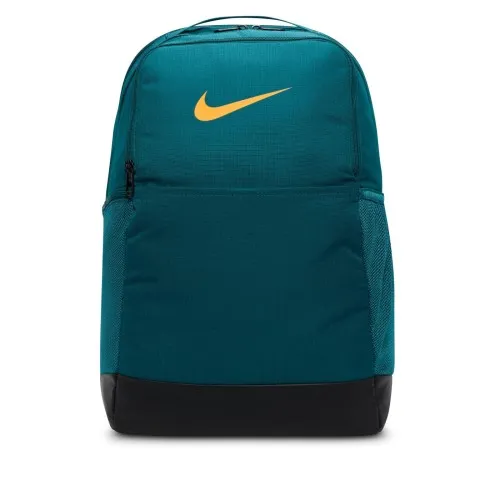 Nike Brasilia 9.5 Medium Backpack Geode Green  Grab your gear and get going with the Nike Brasilia Backpack. It has plenty of po