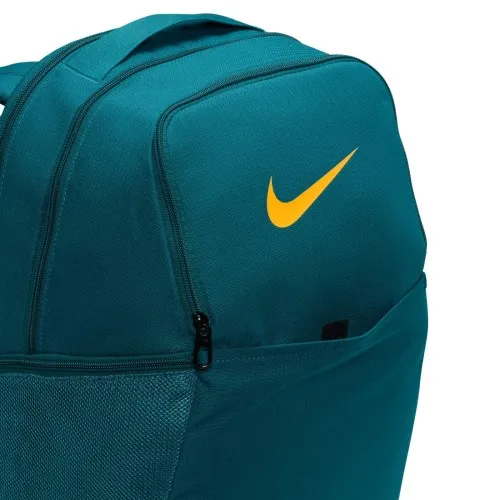 Nike Brasilia 9.5 Medium Backpack Geode Green  Grab your gear and get going with the Nike Brasilia Backpack. It has plenty of po