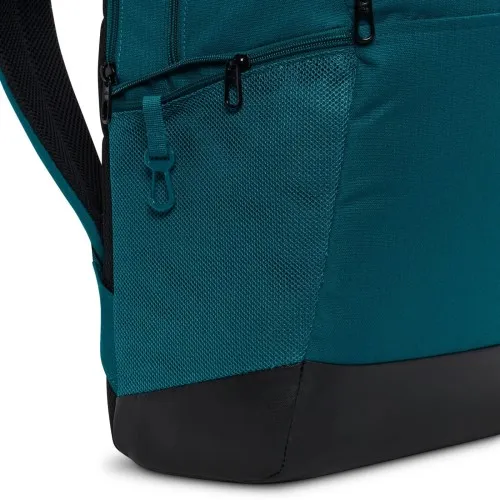 Nike Brasilia 9.5 Medium Backpack Geode Green  Grab your gear and get going with the Nike Brasilia Backpack. It has plenty of po