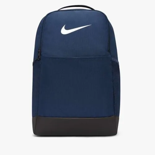 Nike Brasilia 9.5 Medium Backpack Navy  Grab your gear and get going with the Nike Brasilia Backpack. It has plenty of pockets t