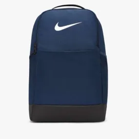 Nike Brasilia 9.5 Medium Backpack Navy  Grab your gear and get going with the Nike Brasilia Backpack. It has plenty of pockets t