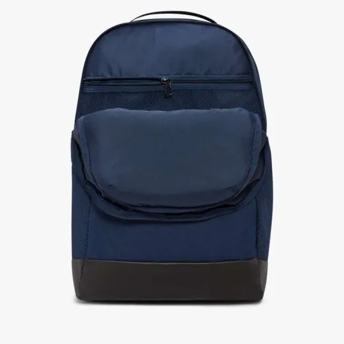 Nike Brasilia 9.5 Medium Backpack Navy  Grab your gear and get going with the Nike Brasilia Backpack. It has plenty of pockets t