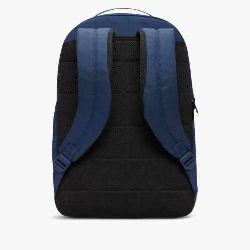 Nike Brasilia 9.5 Medium Backpack Navy  Grab your gear and get going with the Nike Brasilia Backpack. It has plenty of pockets t