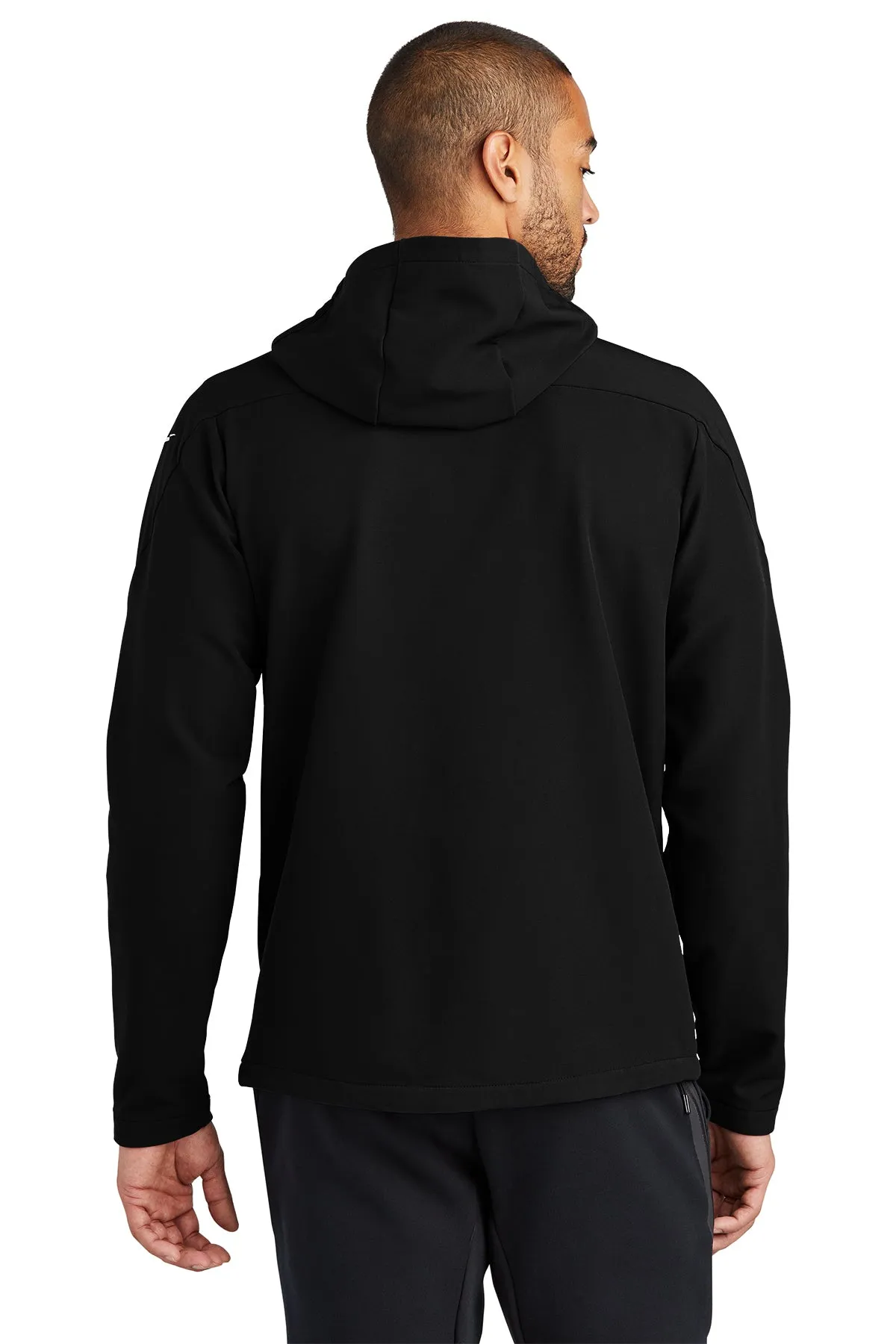 Nike Hooded Soft Shell Custom Jackets, Black