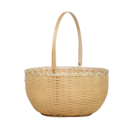 Olli Ella Blossom Basket Oval - Nude