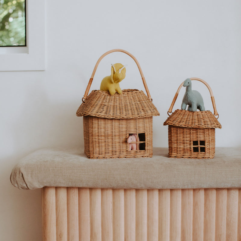 Olli Ella Rattan Hutch Small Basket