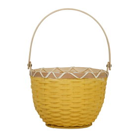 Olli Ella Small Blossom Basket - Mustard