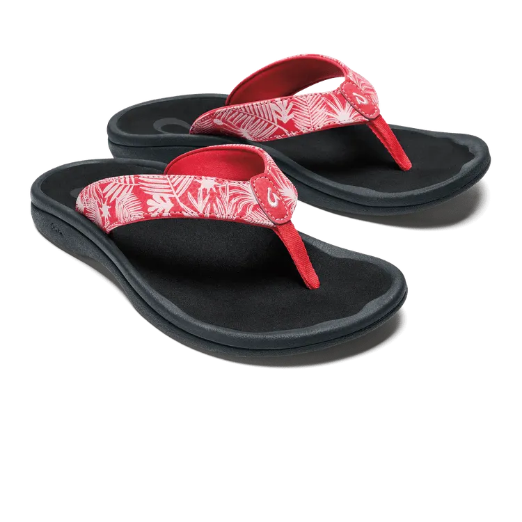 Olukai Women's Ohana - Lehua Flower/Onyx