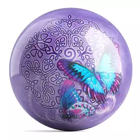 OnTheBallBowling Celtic Butterfly Ball Bowling Ball by Brigid Ashwood