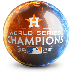 Ontheballbowling Houston Astros World Series Championship Bowling Ball