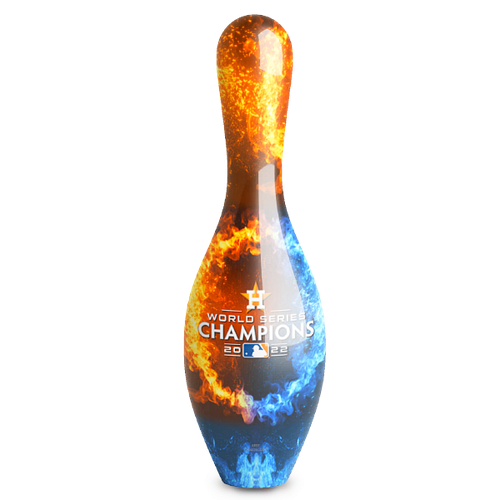 Ontheballbowling Houston Astros World Series Championship Bowling Pin