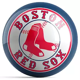 Ontheballbowling MLB Boston Red Sox Logo Bowling Ball