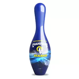 OnTheBallBowling NFL Los Angeles Rams Super Bowl LVI Champs Bowling Pin