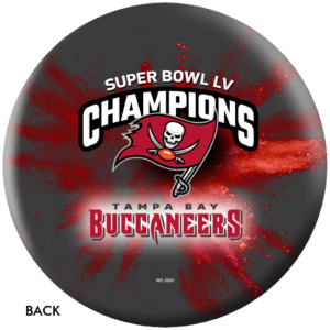 OnTheBallBowling NFL Tampa Bay Bucs Super Bowl LV Champions Bowling Ball