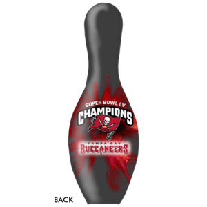 OnTheBallBowling NFL Tampa Bay Bucs Super Bowl LV Champions Bowling Pin