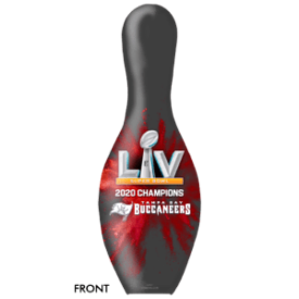 OnTheBallBowling NFL Tampa Bay Bucs Super Bowl LV Champions Bowling Pin