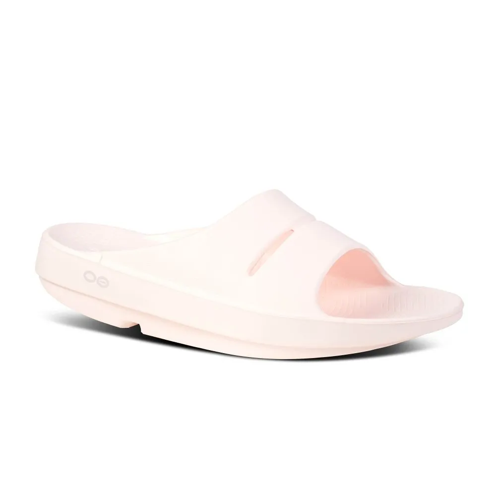 OOFOS Women's OOahh Slide Sandal - Blush