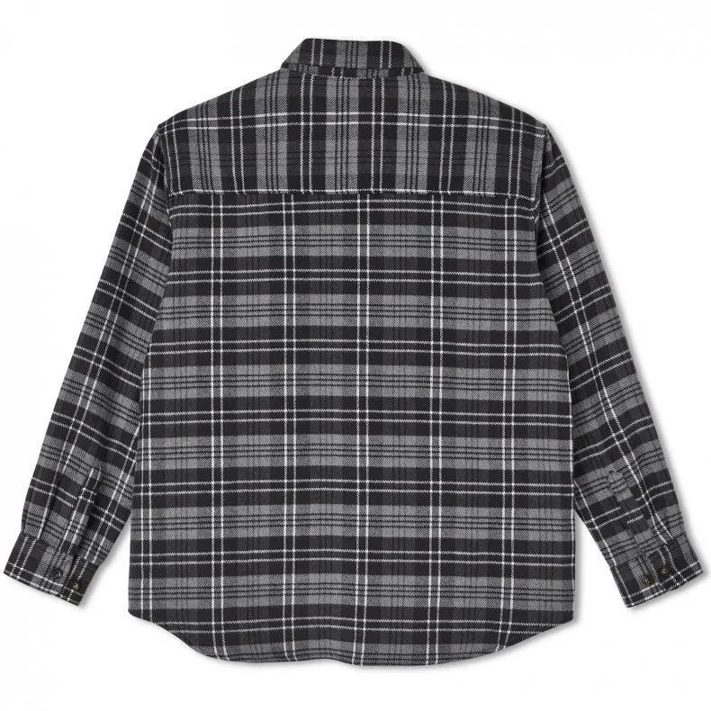 Polar Skate Co. Flannel Shirt (Graphite)