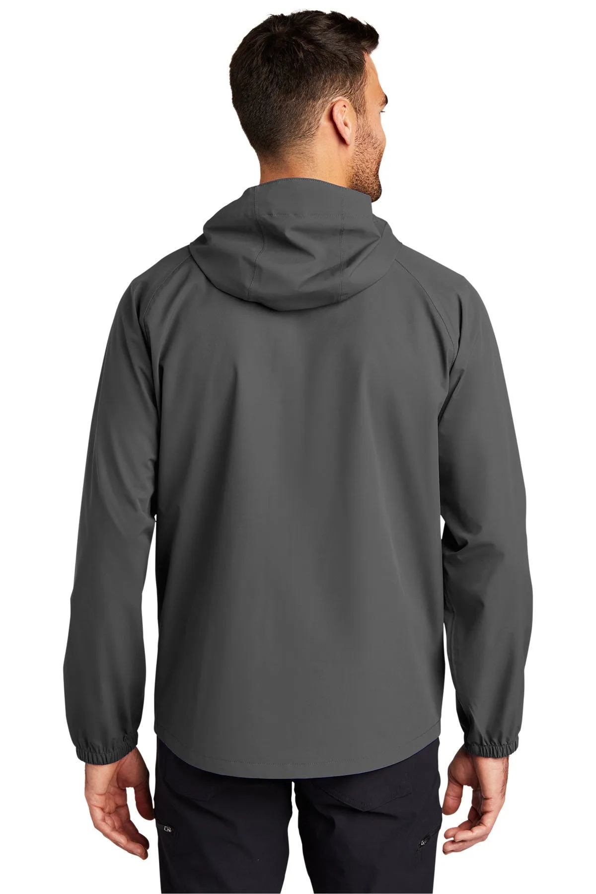 Port Authority Essential Branded Rain Jackets, Graphite