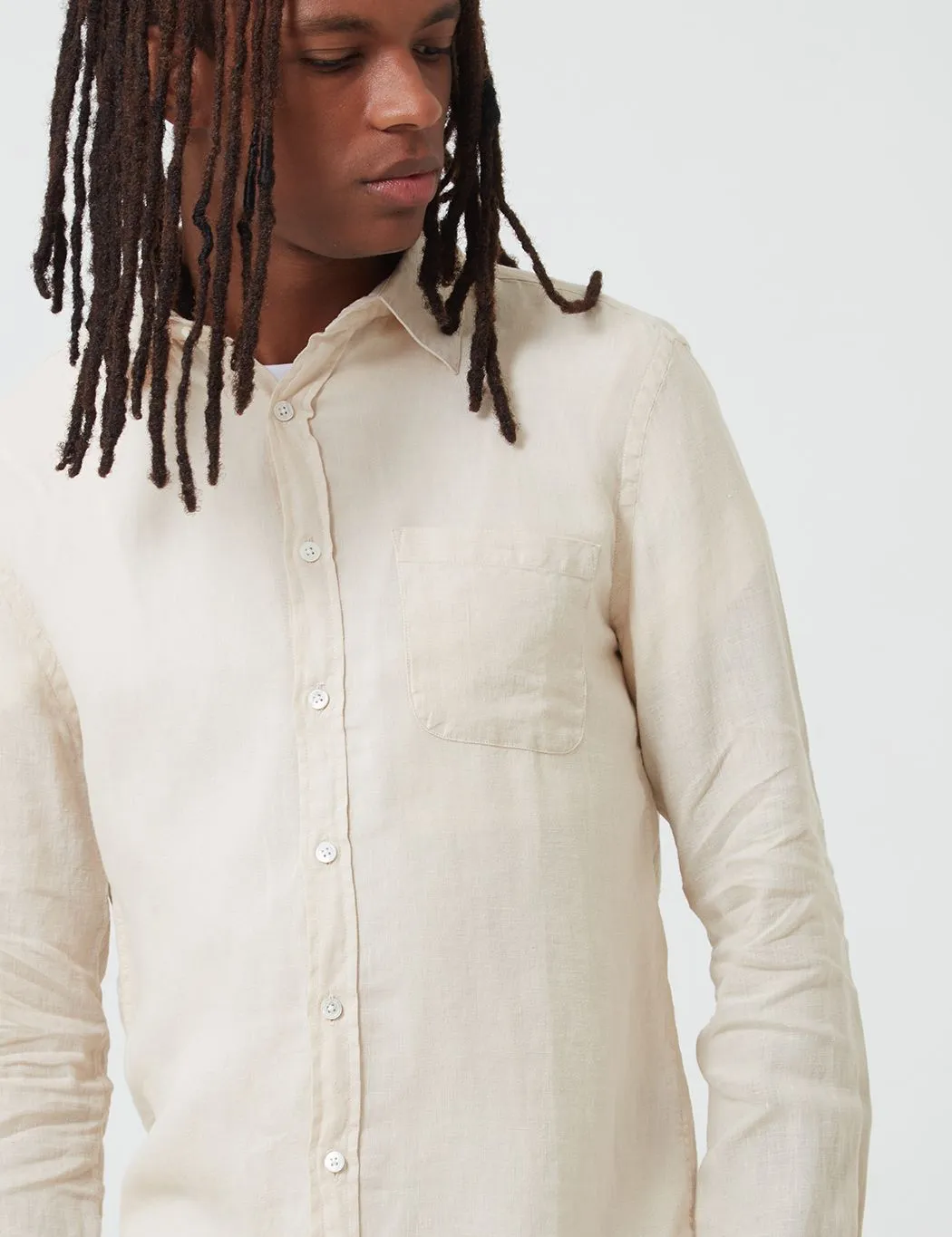 Portuguese Flannel Linen Shirt - Raw