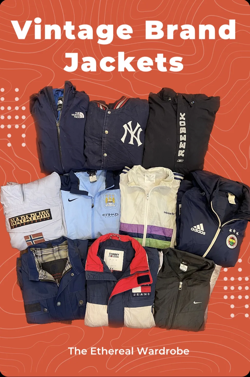 Premium Branded Jackets including Nike & North face