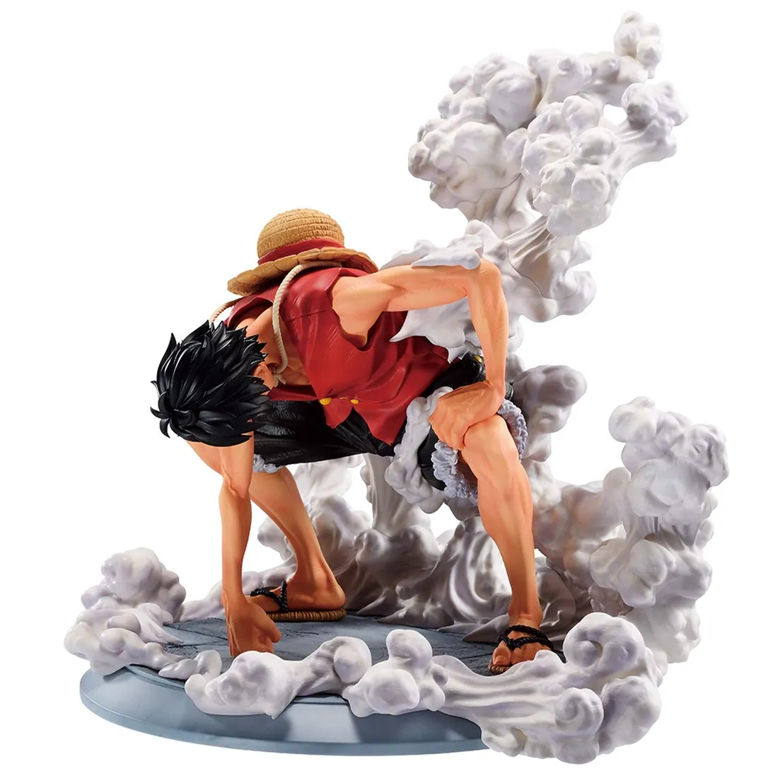 PREORDER - Bandai Masterlise Ichibansho One Piece Road to King of the Pirates Monkey D. Luffy Gear 2 Figure (white)