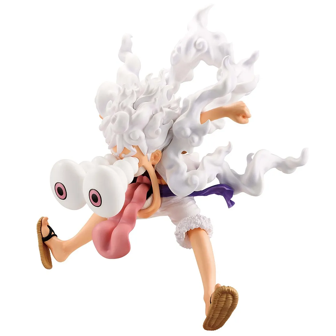 PREORDER - Bandai Masterlise Ichibansho One Piece Road to King of the Pirates Monkey D. Luffy Gear 5 Figure (white)