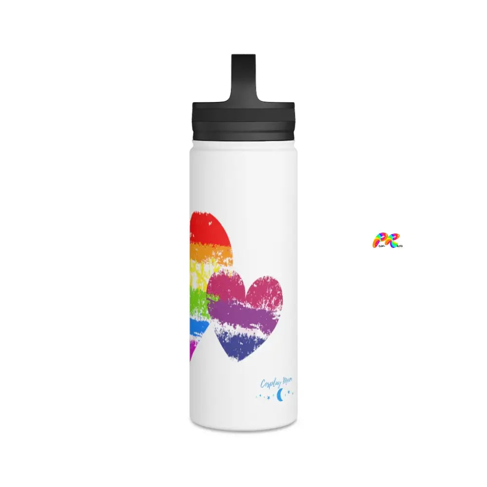 Pride Stainless Steel Water Bottle, Handle Lid