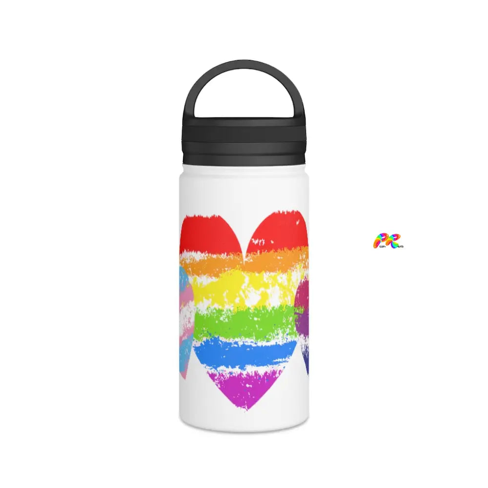 Pride Stainless Steel Water Bottle, Handle Lid