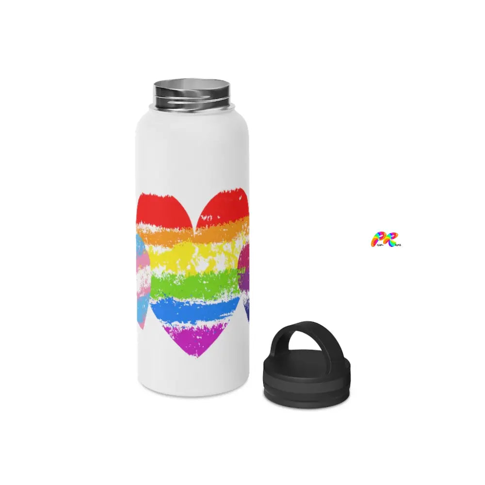 Pride Stainless Steel Water Bottle, Handle Lid