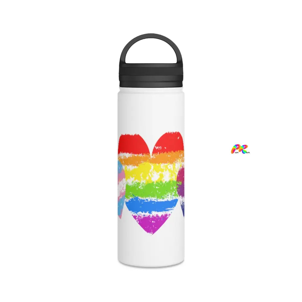 Pride Stainless Steel Water Bottle, Handle Lid