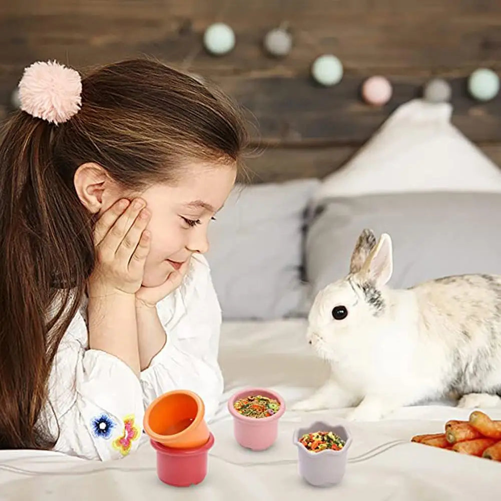 Rabbit Stacking Cups (Treat Dispenser) | Enrichment for Play & Boredom