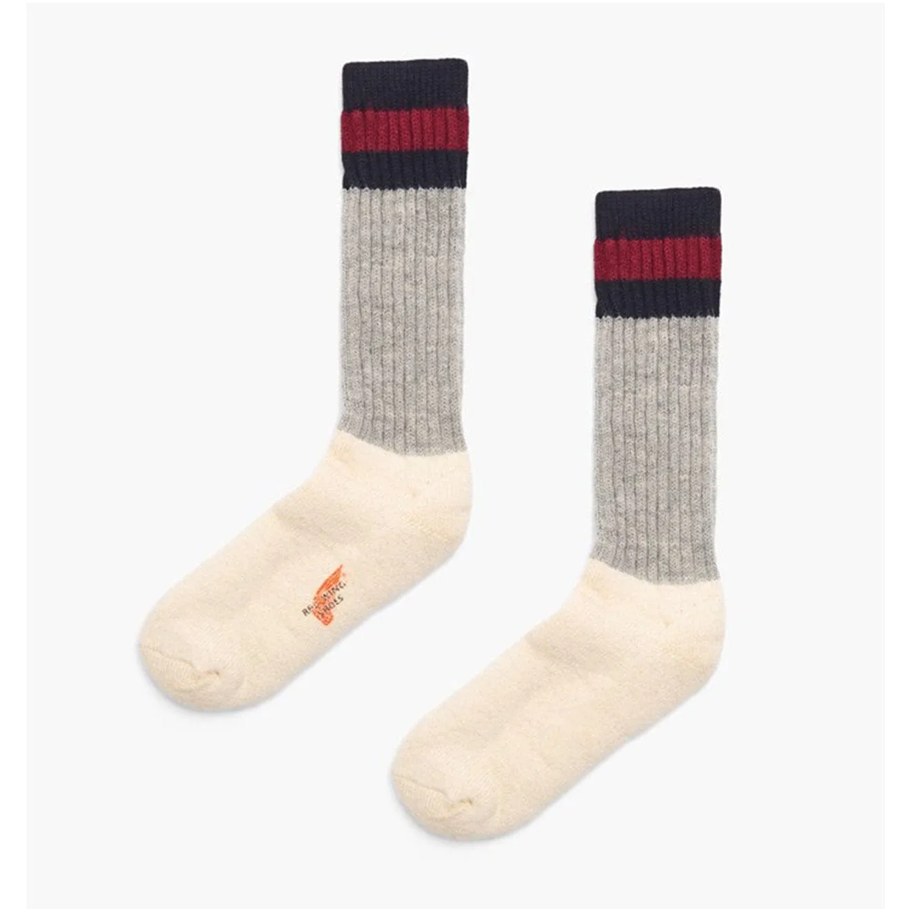 Red Wing Arctic Wool Socks Grey Multi