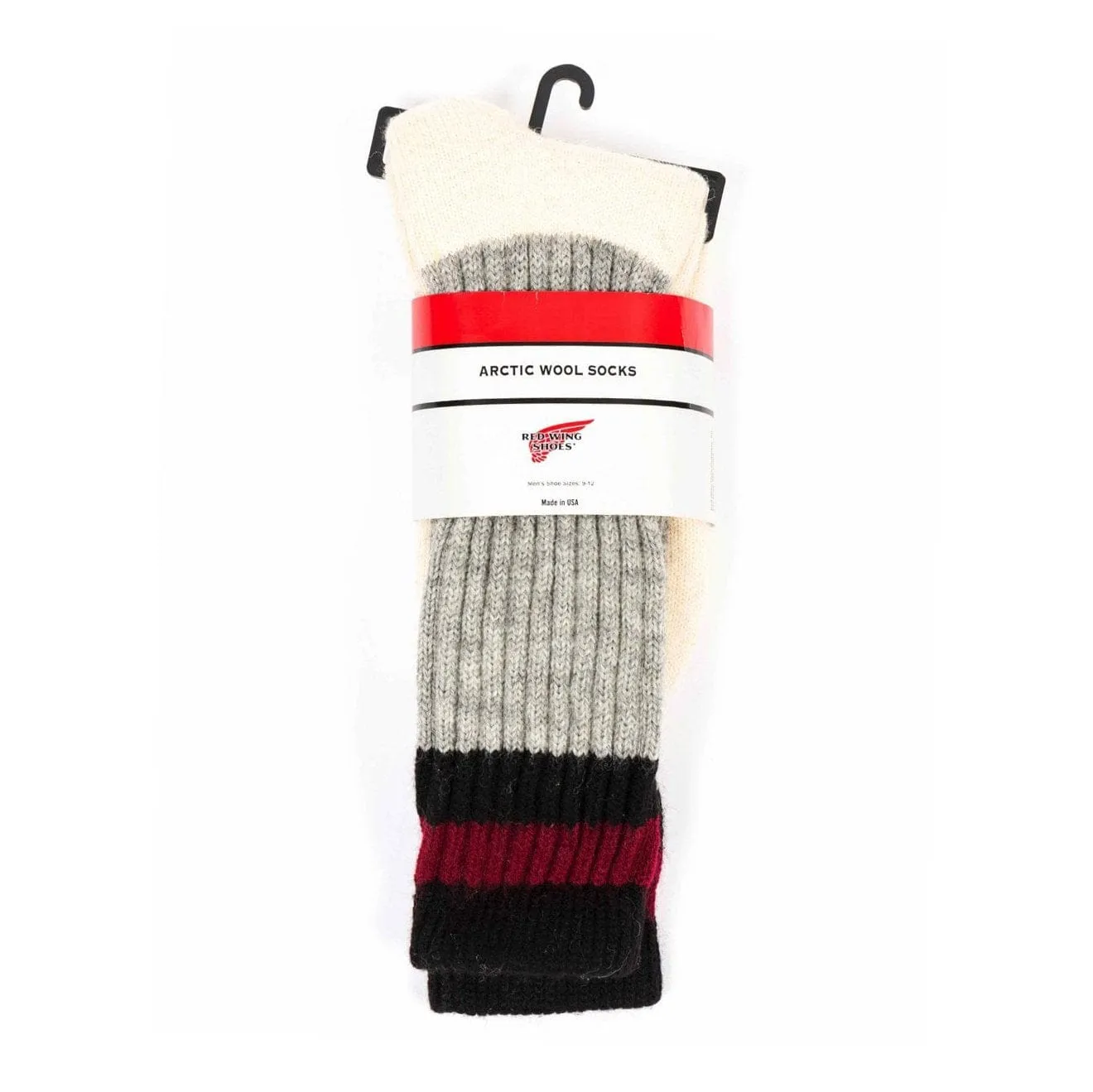 Red Wing Arctic Wool Socks Grey Multi