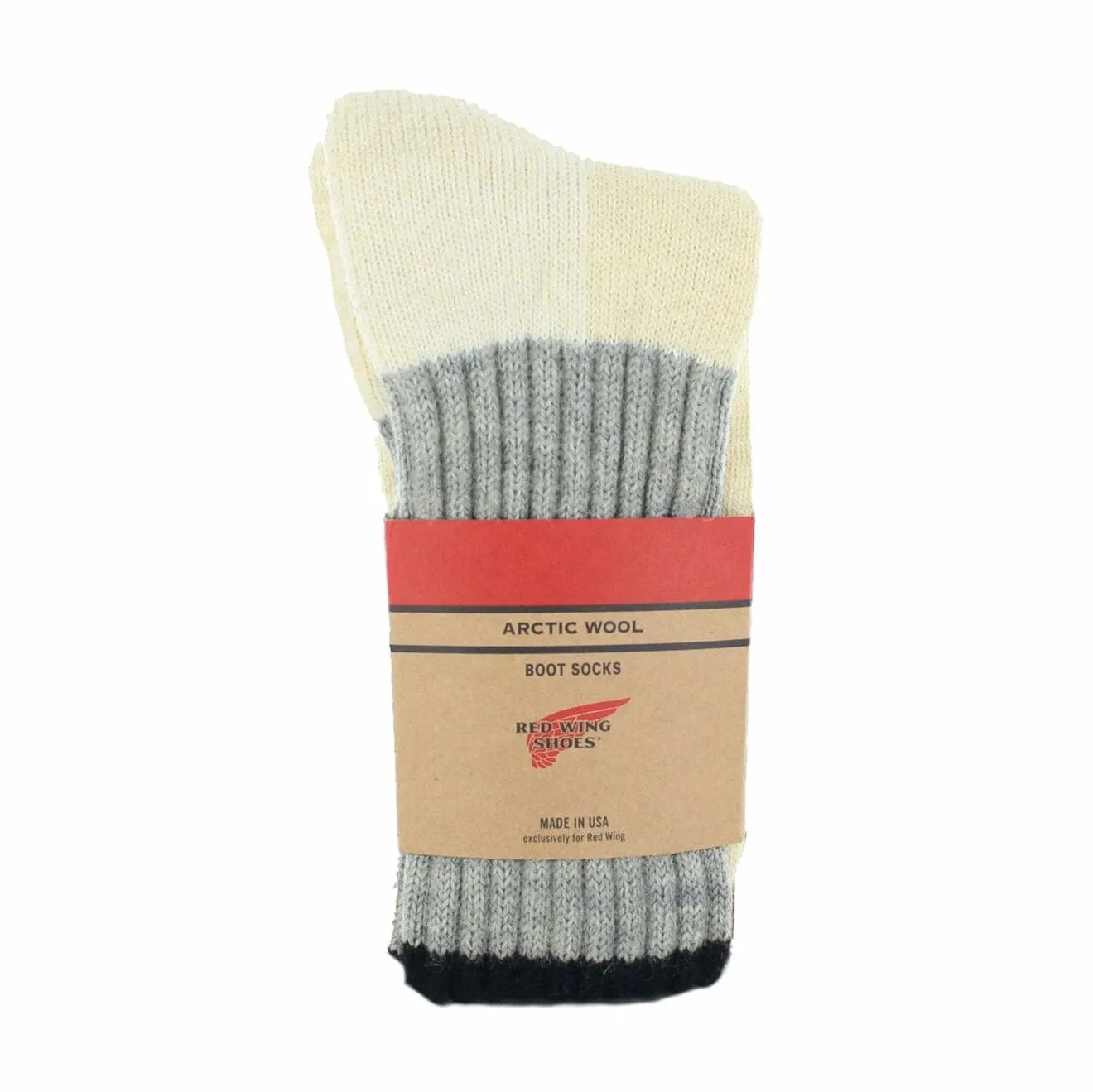 Red Wing Arctic Wool Socks Grey Multi