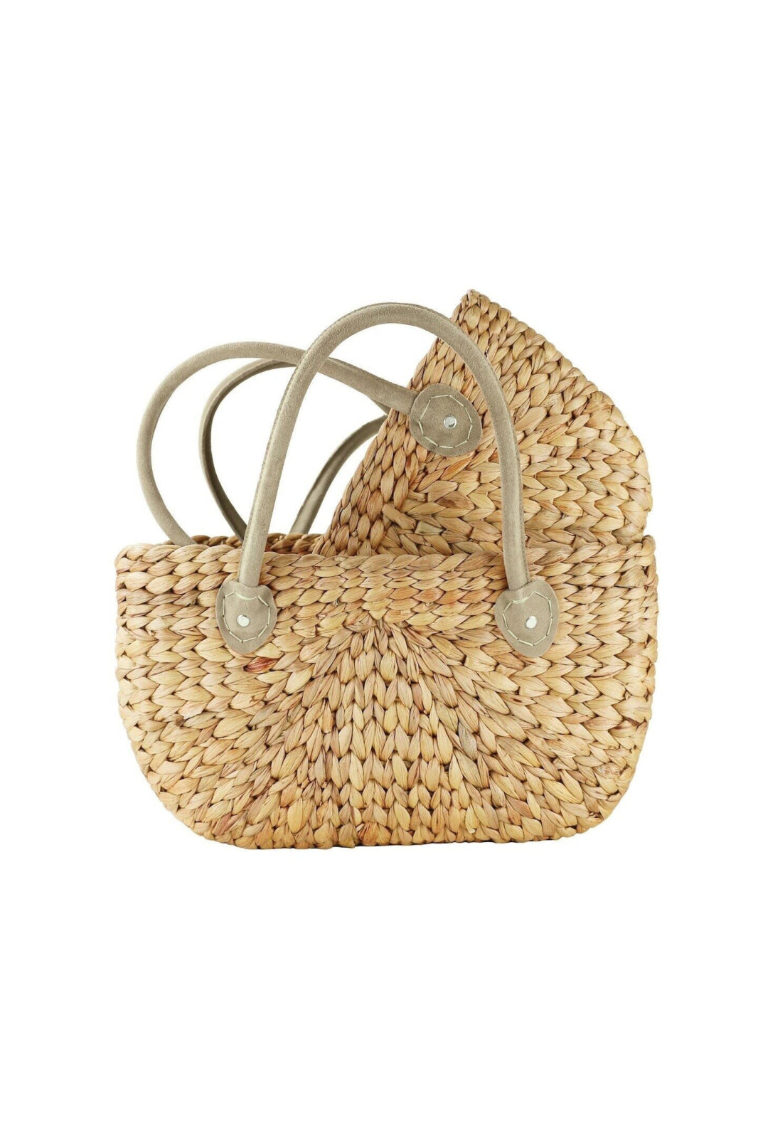 Robert Gordon - Harvest Shop Basket - Sage Suede Handle