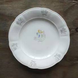 Rrstrand | Vintage plate ロールストランド Blomster ヴィンテージ平皿1